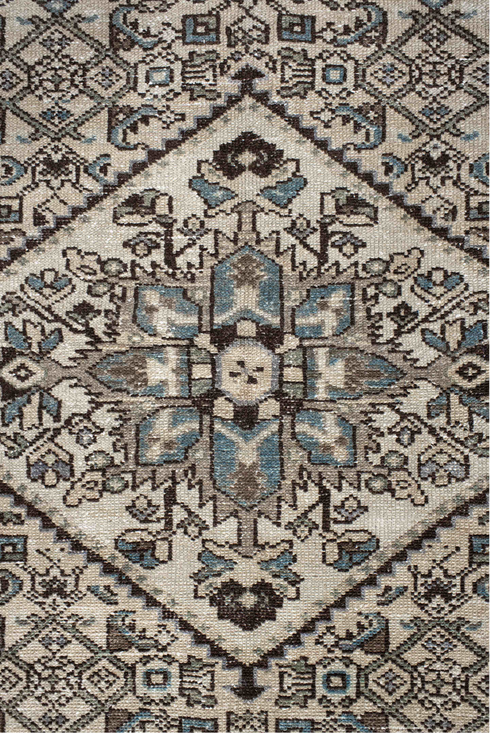 Antique Malayer Area Rug (5' x 6')